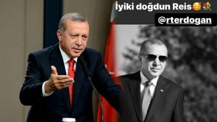 Azioni speciali di nomi famosi per il compleanno del presidente Erdoğan