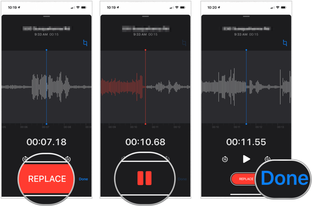 I memo vocali di iPhone sostituiscono l'audio