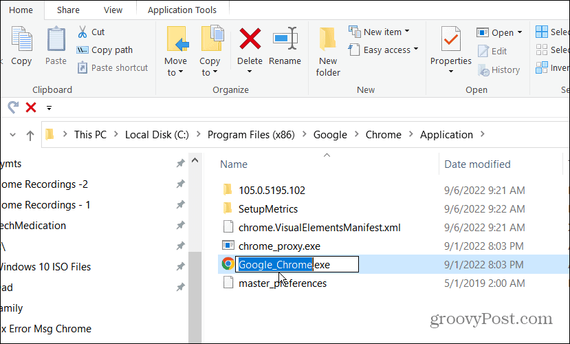 Correggi Status_Access_Violation in Chrome
