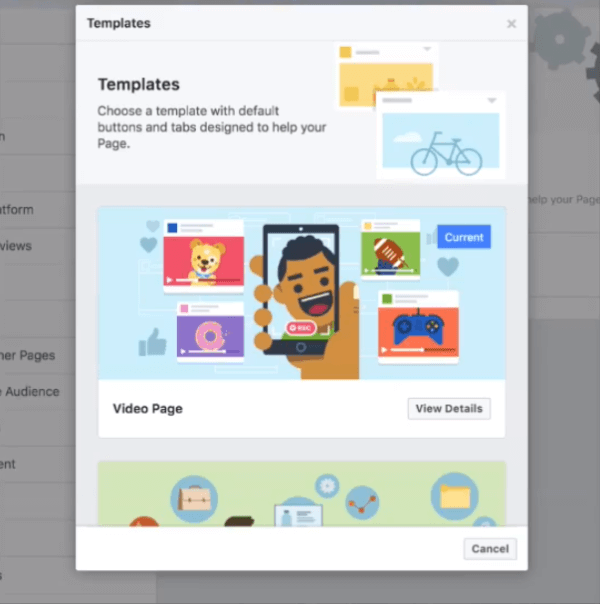 Facebook sta testando un nuovo modello di video per Pages che mette il video e la community in primo piano e al centro della pagina di un creator, con moduli speciali per cose come video e gruppi.