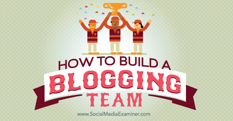 creare un team di blog
