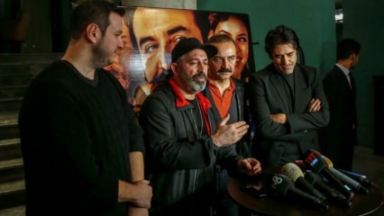 Cem Yılmaz e Şahan Gökbakar alla premiere del film di Yılmaz Erdoğan!