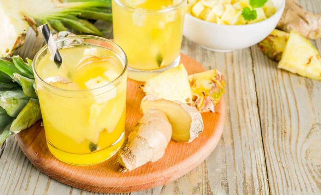 Come preparare la limonata antiedema? Ricetta disintossicante per alleviare l'edema con l'ananas! Ricetta disintossicante per alleviare