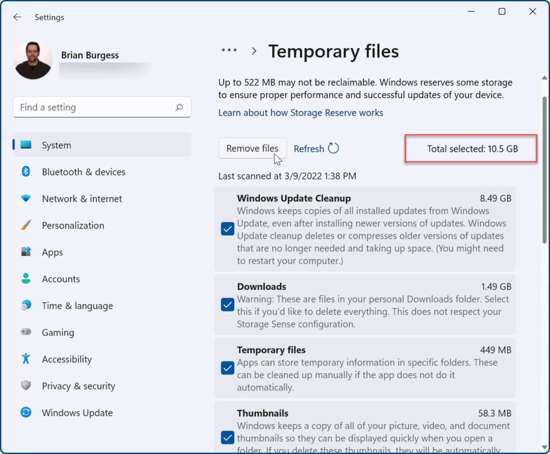 11 file temporanei eccezione kmode non gestita su Windows 11