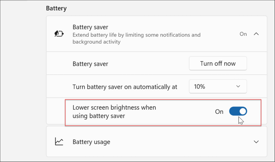 migliorare la durata della batteria su Windows 11