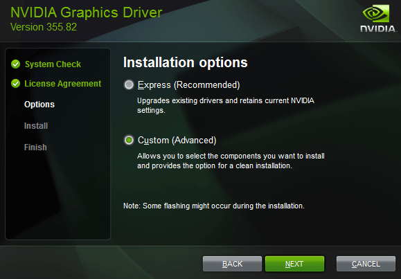 installa i driver GPU