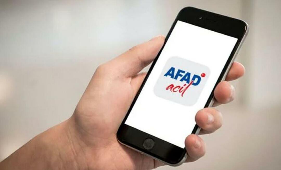 Che cos'è l'applicazione per le chiamate di emergenza AFAD? Cosa fa l'applicazione di chiamata di emergenza AFAD?