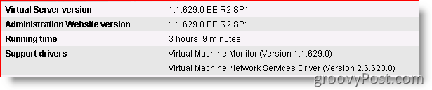 Aggiornamento di Microsoft Virtual Server 2005 R2 SP1 [avviso di rilascio]