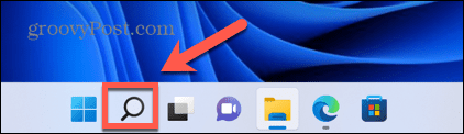 icona di ricerca di Outlook