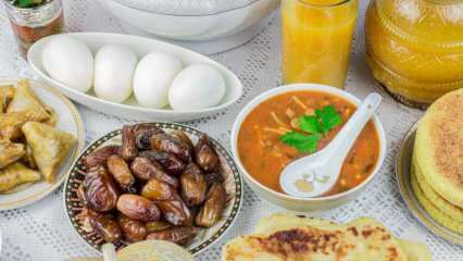 Quali sono i modi di un'alimentazione equilibrata in Ramadan? Cosa dovrebbe essere considerato in sahur e iftar?