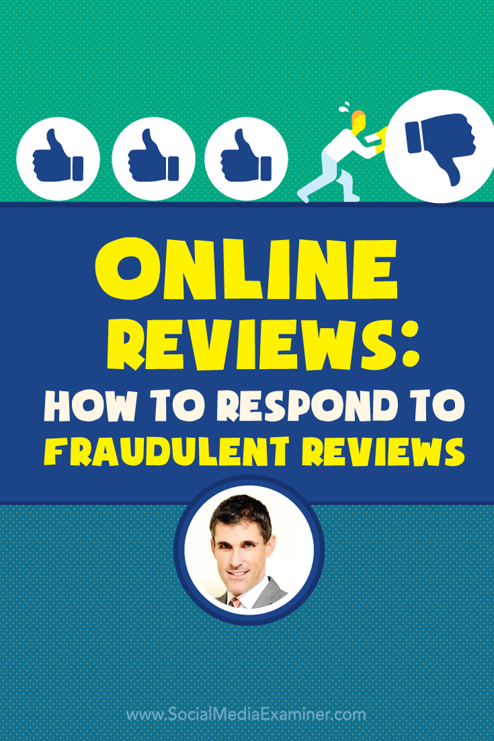 Recensioni online: come rispondere a recensioni fraudolente: Social Media Examiner