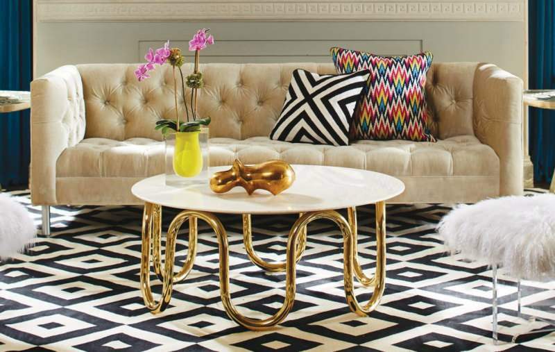 Nuova tendenza nella decorazione: mobili dorati
