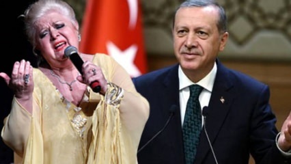 Parole molto apprezzate da Neşe Karaböcek al presidente Erdoğan