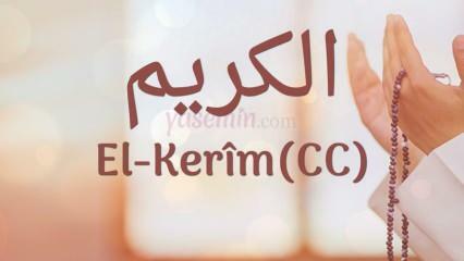 Cosa significa al-Karim (c.c)? Quali sono le virtù del nome Al-Karim? Esmaul Husna Al Karim...