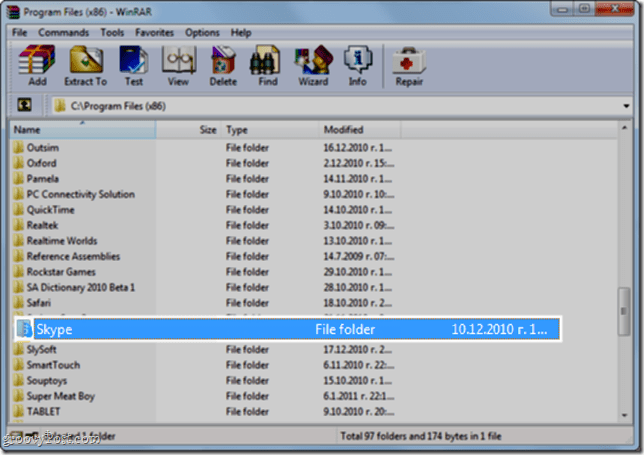Crea programmi di installazione offline utilizzando un archivio autoestraente WinRAR