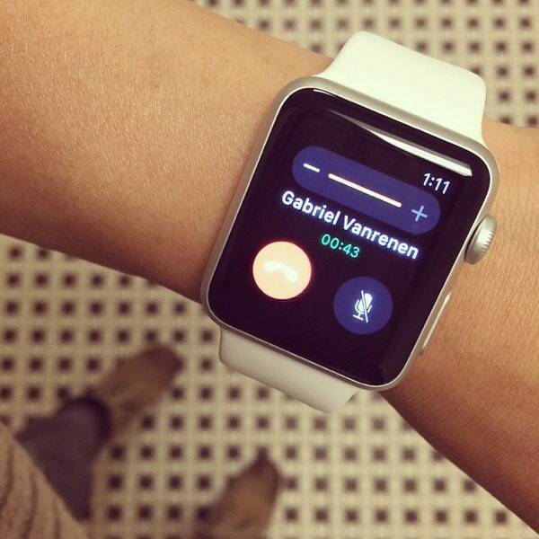 Effettuare una chiamata "gadget ispettore" sul mio #Apple #Watch!