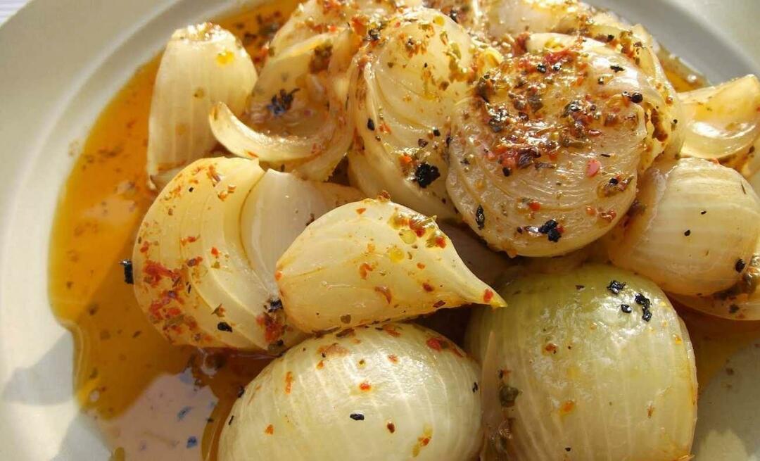 Come preparare un antipasto di cipolle arrosto in stile ristorante?