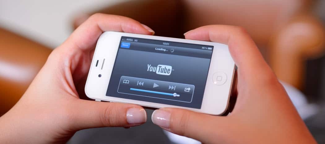 Come interrompere l'app di YouTube dalla riproduzione automatica dei video sul feed domestico