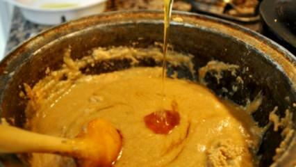 Pratica ricetta halva con farina di miele