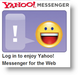 Client basato su Web di Yahoo Messenger