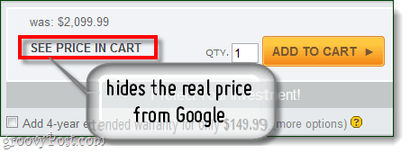prezzo di google