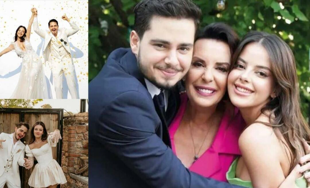 Buon giorno di Perihan Savaş! Savas Zafer ha sposato Melis Ketenci nel giorno del suo compleanno