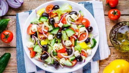 Lista di dieta dell'insalata per dimagrire! Ricette per insalata sostanziose a basso contenuto calorico