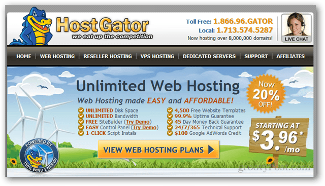 hostgator, dalla florida per il web