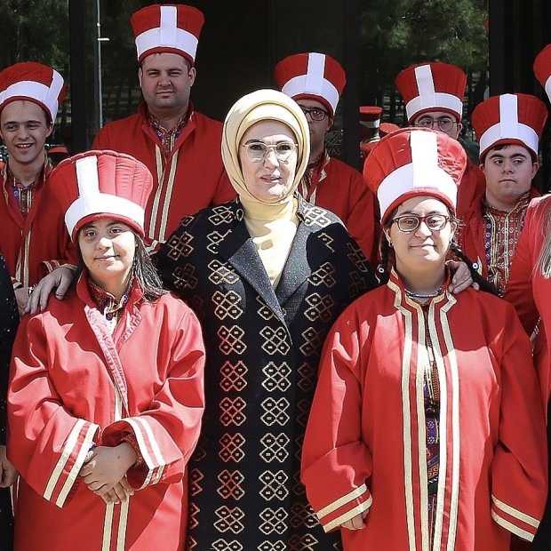 La First Lady Erdogan ha aperto il Centro per la vita dei disabili e l'educazione speciale