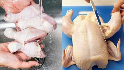 Come tagliare il pollo intero più facilmente?