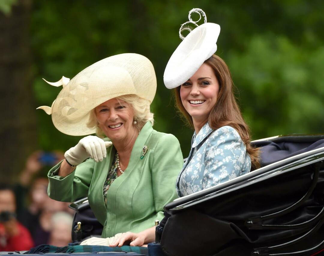 Kate Middleton e Camilla, regina d'Inghilterra 
