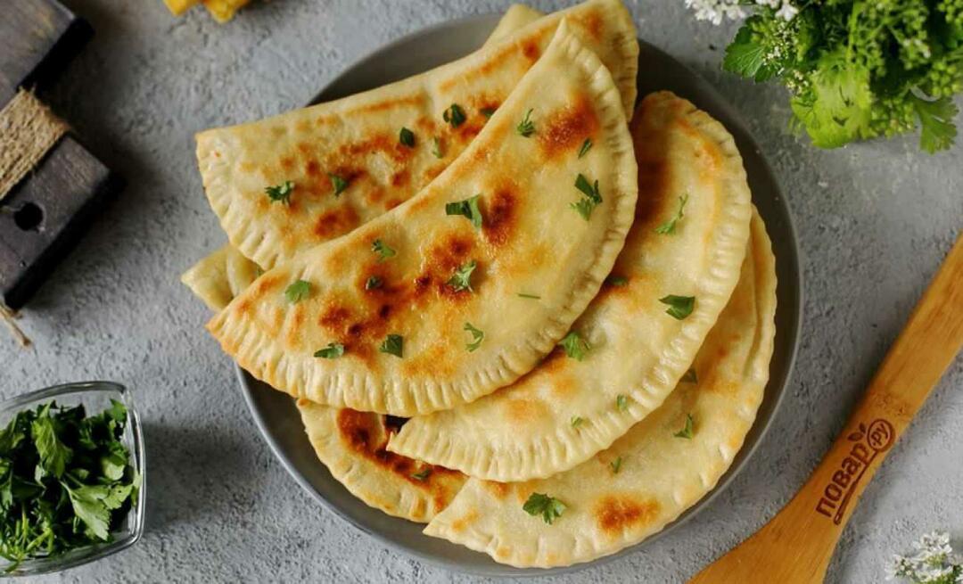 Come preparare il pancake azero Qutab? Ricetta Qutab dal sapore tradizionale