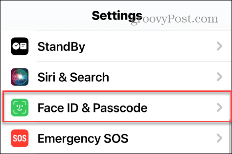Disabilita il passcode sul tuo iPhone
