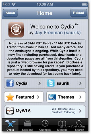 Benvenuti a Cydia