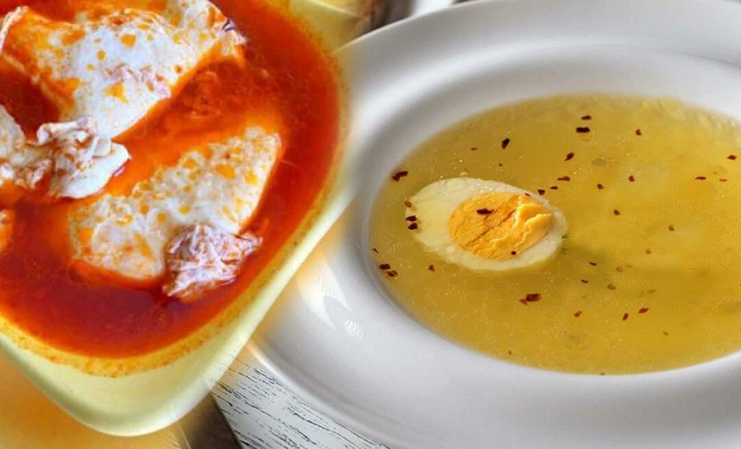 Come preparare la zuppa di uova? La famosa ricetta della zuppa di uova di Silivri!