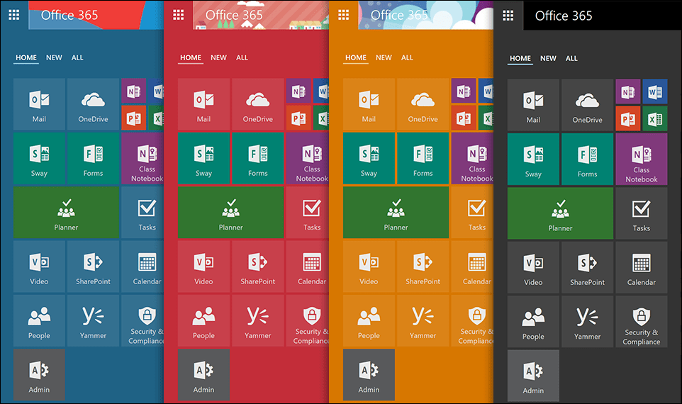 Avvio applicazioni Office 365 di Microsoft Updates