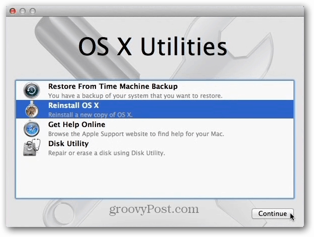 Utilità OS X.