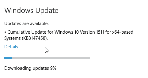 Aggiornamento cumulativo per Windows 10 KB3147458