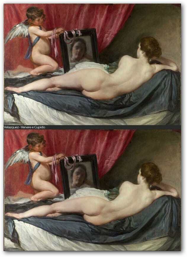 Photoshopping della famosa Art Venus
