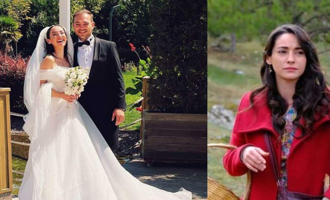 Nazlı Pınar Kaya, Cemile del monte Gönül, si è sposata! La sua co-protagonista non lo ha lasciato solo