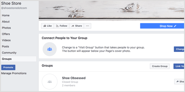 Facebook aggiunge la scheda Gruppi