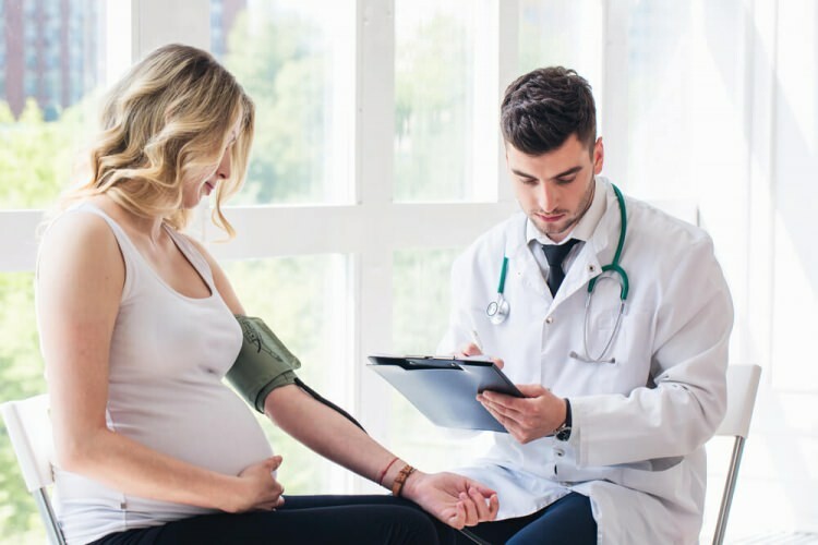 Valori della pressione sanguigna durante la gravidanza