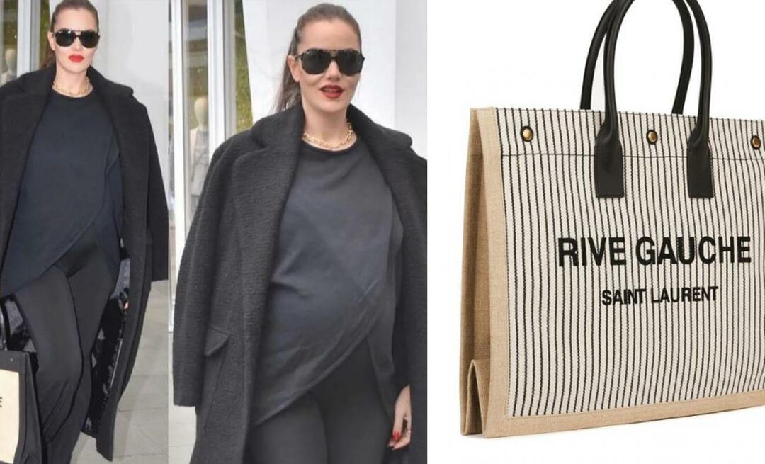 Ha speso una fortuna per la gravidanza chic di Fahriye Evcen! Quante case si possono comprare con il prezzo della sua borsa?!