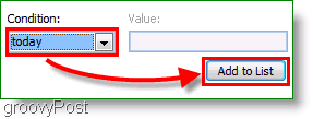 Schermata: barra delle cose da fare di Outlook 2007 