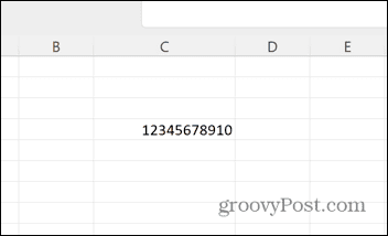 Excel notazione standard