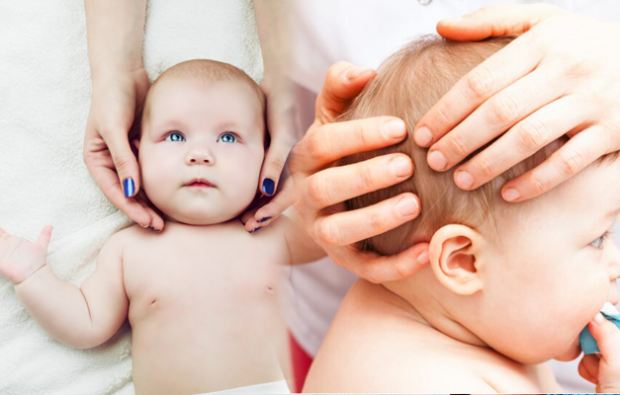 Come correggere la guglia della testa nei neonati?