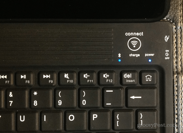 Attiva la tastiera Bluetooth