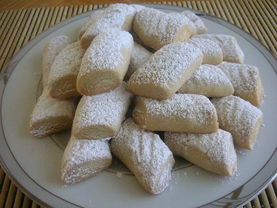 biscotti di zucchero a velo
