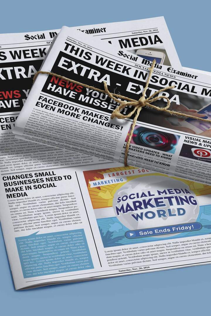 Facebook cambia layout di pagina: questa settimana in Social Media: Social Media Examiner