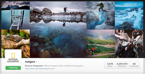 profilo instagram geografico nazionale